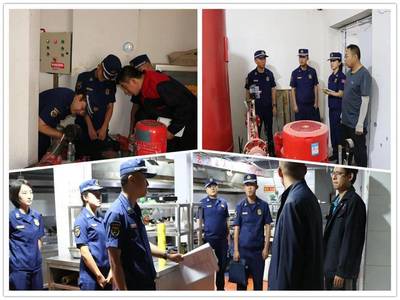 总队第一检查组深入白银开展消防技术服务机构专项检查督导复查工作